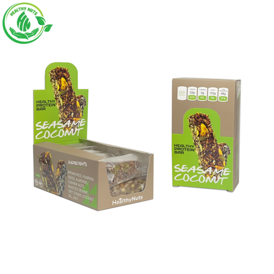 THANH NĂNG LƯỢNG DỪA MÈ (SEASAME COCONUT ENERY BAR)